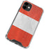 Distressed Austria Flag iPhone 12 Mini Clear Case